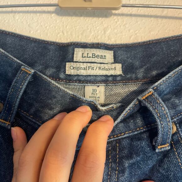 Vintage 90s Dark Wash Mom Bootcut Petite Jeans - Picture 3 of 4